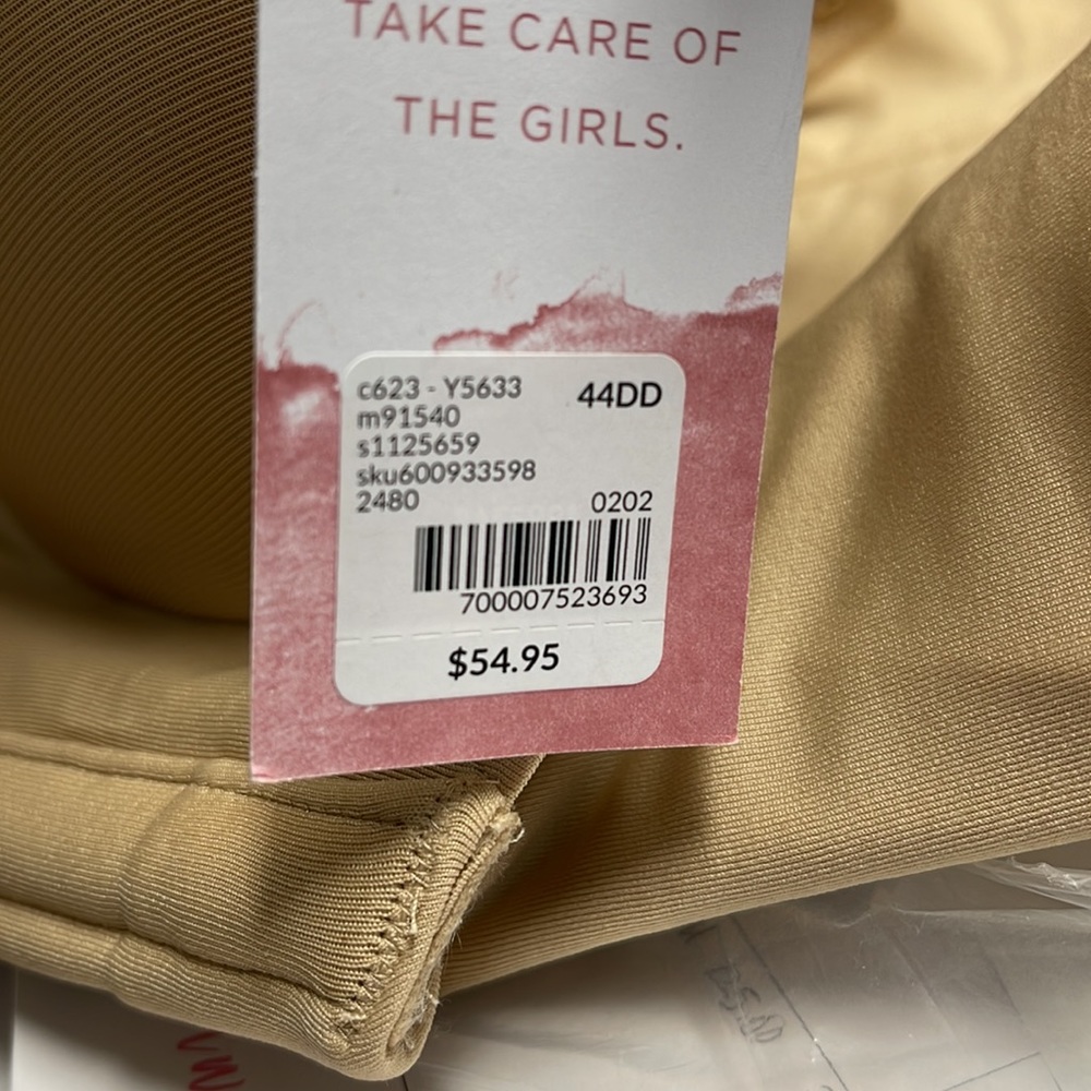 NWT Cacique 44DD Lightly Lined Multi-Way Strapless Bra - Picture 7 of 7